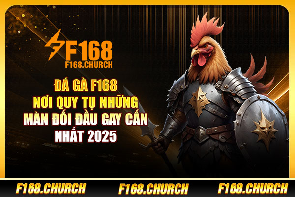 Đá Gà F168 | Nơi Quy Tụ Những Màn Đối Đầu Gay Cấn Nhất 2025