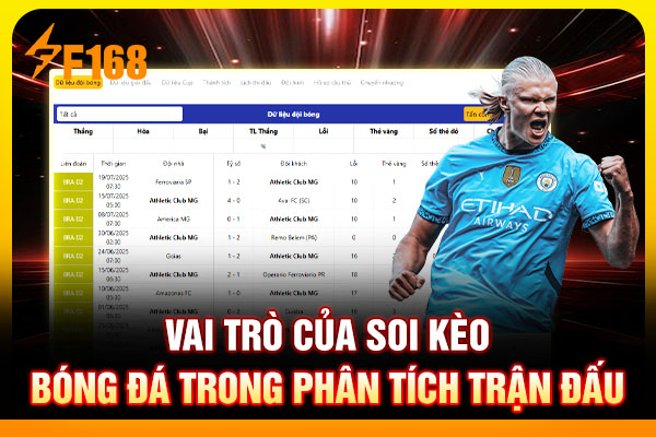 Vai trò của soi kèo bóng đá trong phân tích trận đấu Vai trò của soi kèo bóng đá trong phân tích trận đấu
